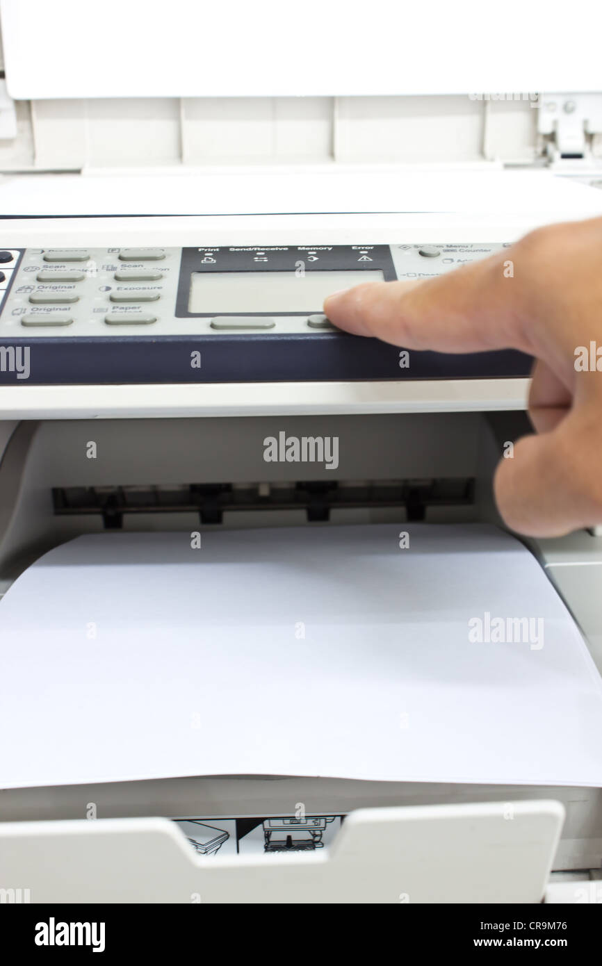 photocopy machine Stock Photo
