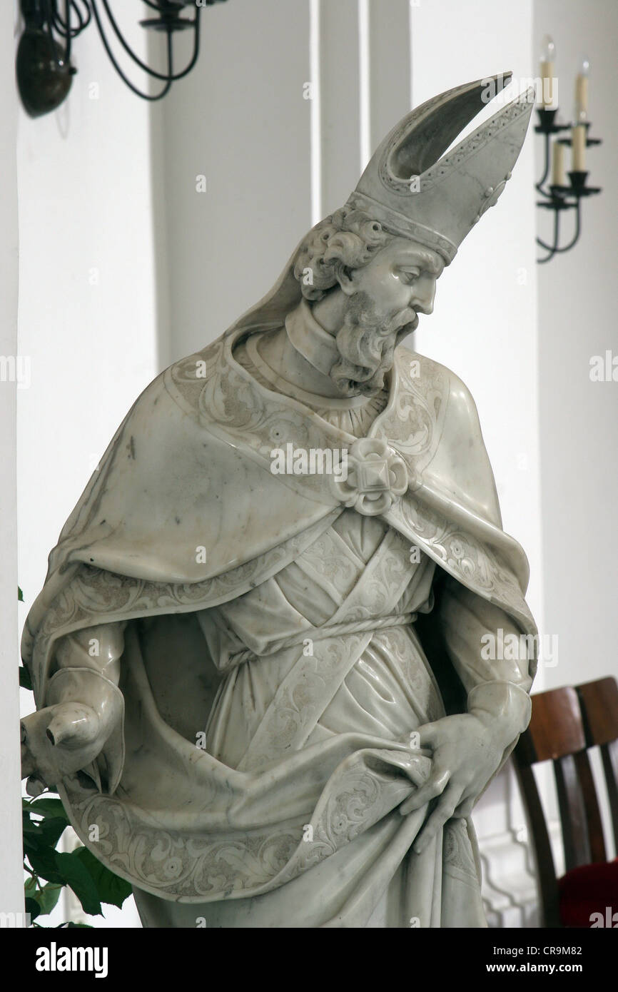 Saint Francis de Sales, Sisak cathedral, Croatia Stock Photo
