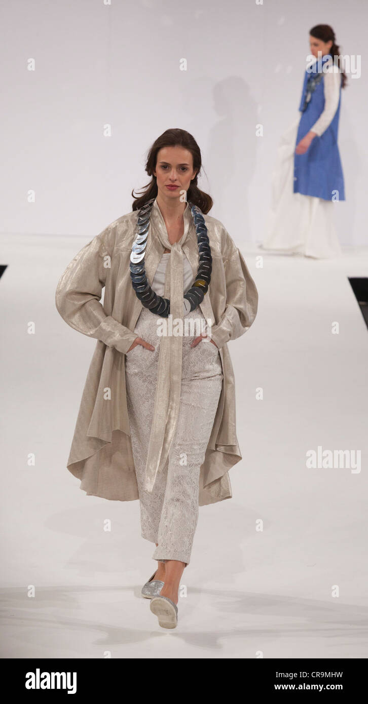 Catwalk show with collection by Bryony Grant from Edinburgh College of ...