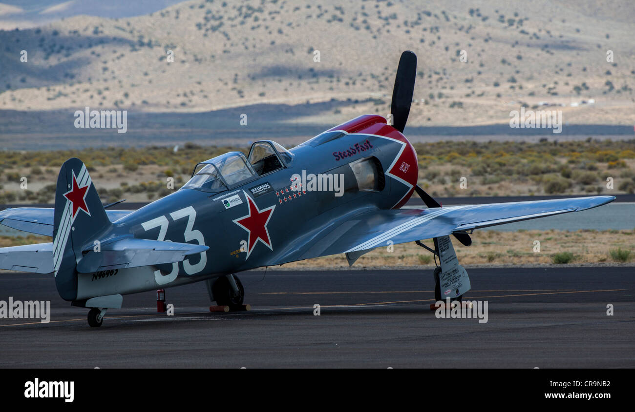 T-6 Texan at the 2011 National Championship Air Races in Reno Nevada Stock Photo