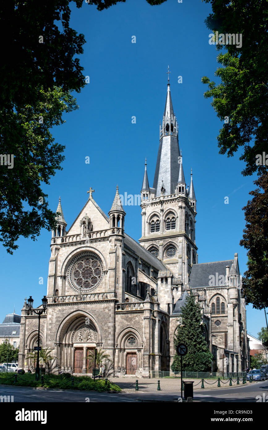 Church of Notre Dame in Epernay, Champagne, France Stock Photo