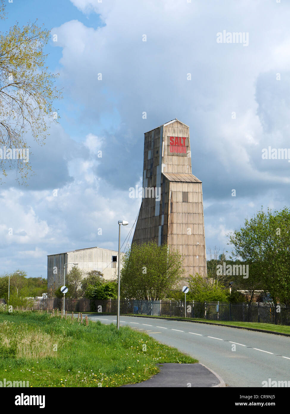 Salt Union, Winsford Rock salt mine in Winsford Cheshire UK Stock Photo