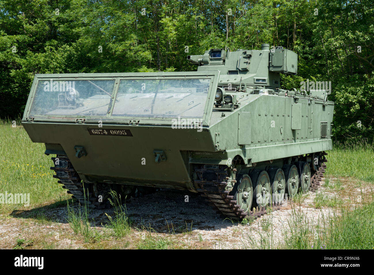 French AMX-10P APC armoured personnel carrier Stock Photo - Alamy