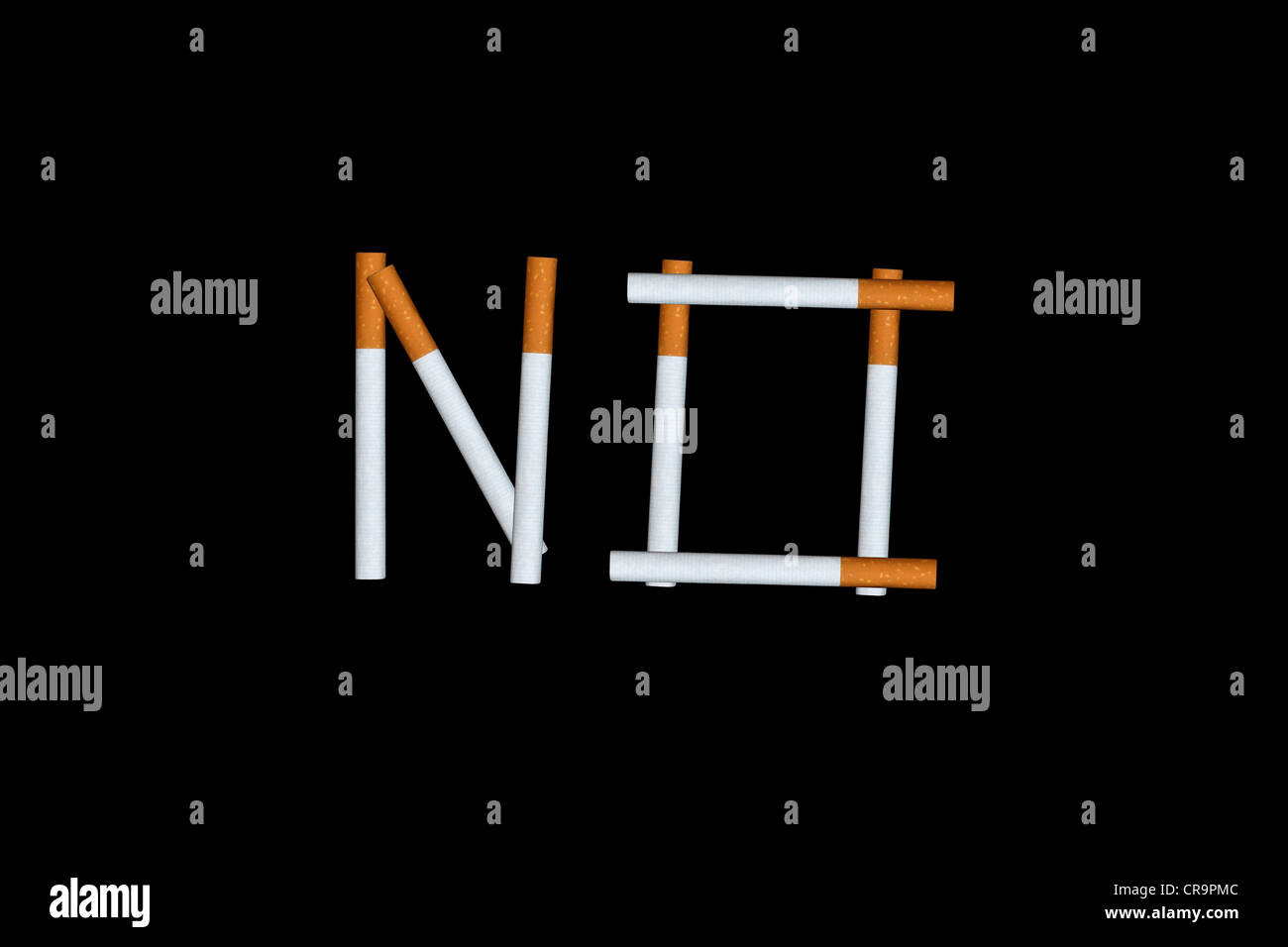 how do you spell cigarettes Cigarettes spelling no hi-res stock photography and images