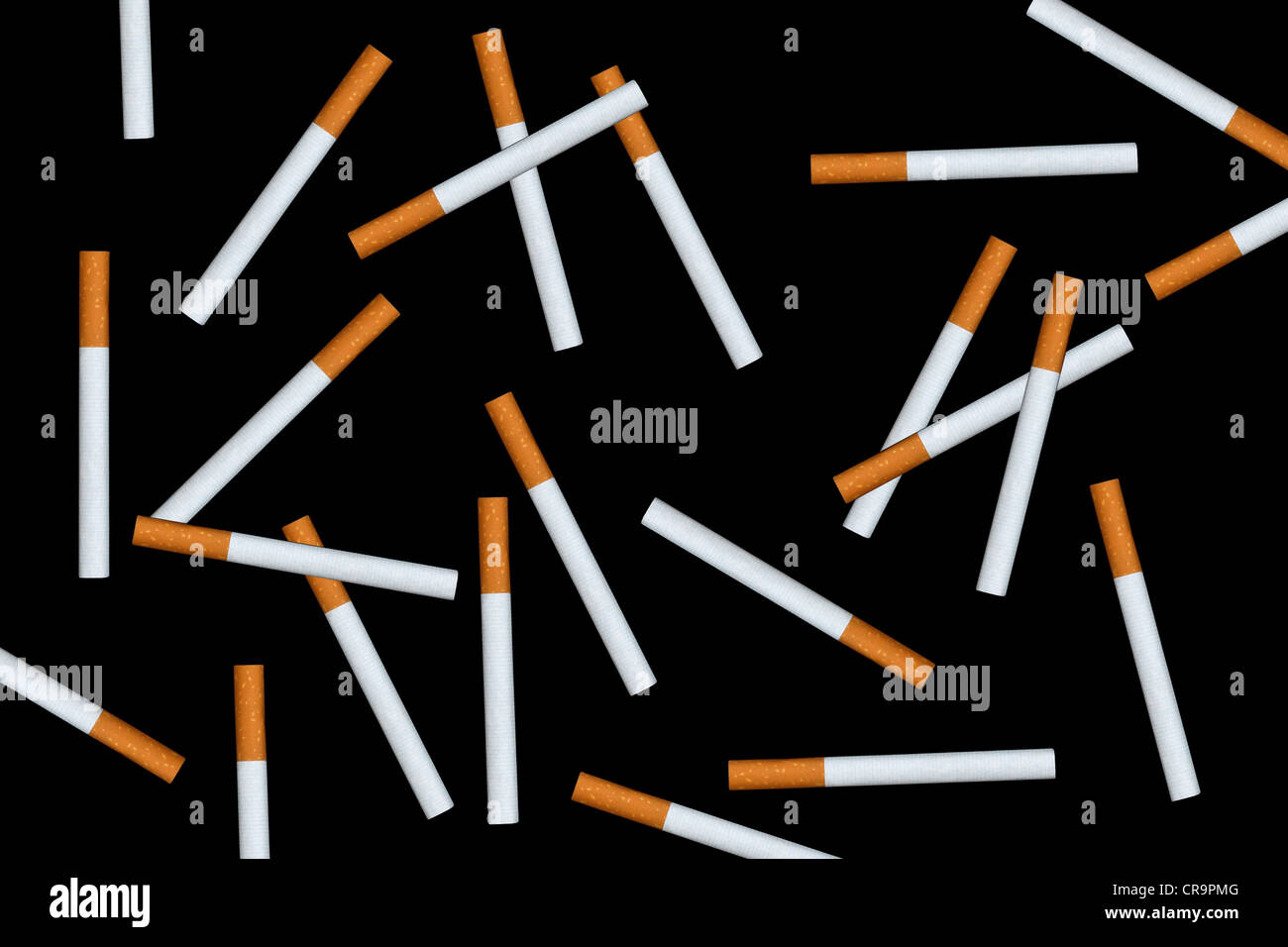 cigarettes spelling No Stock Photo