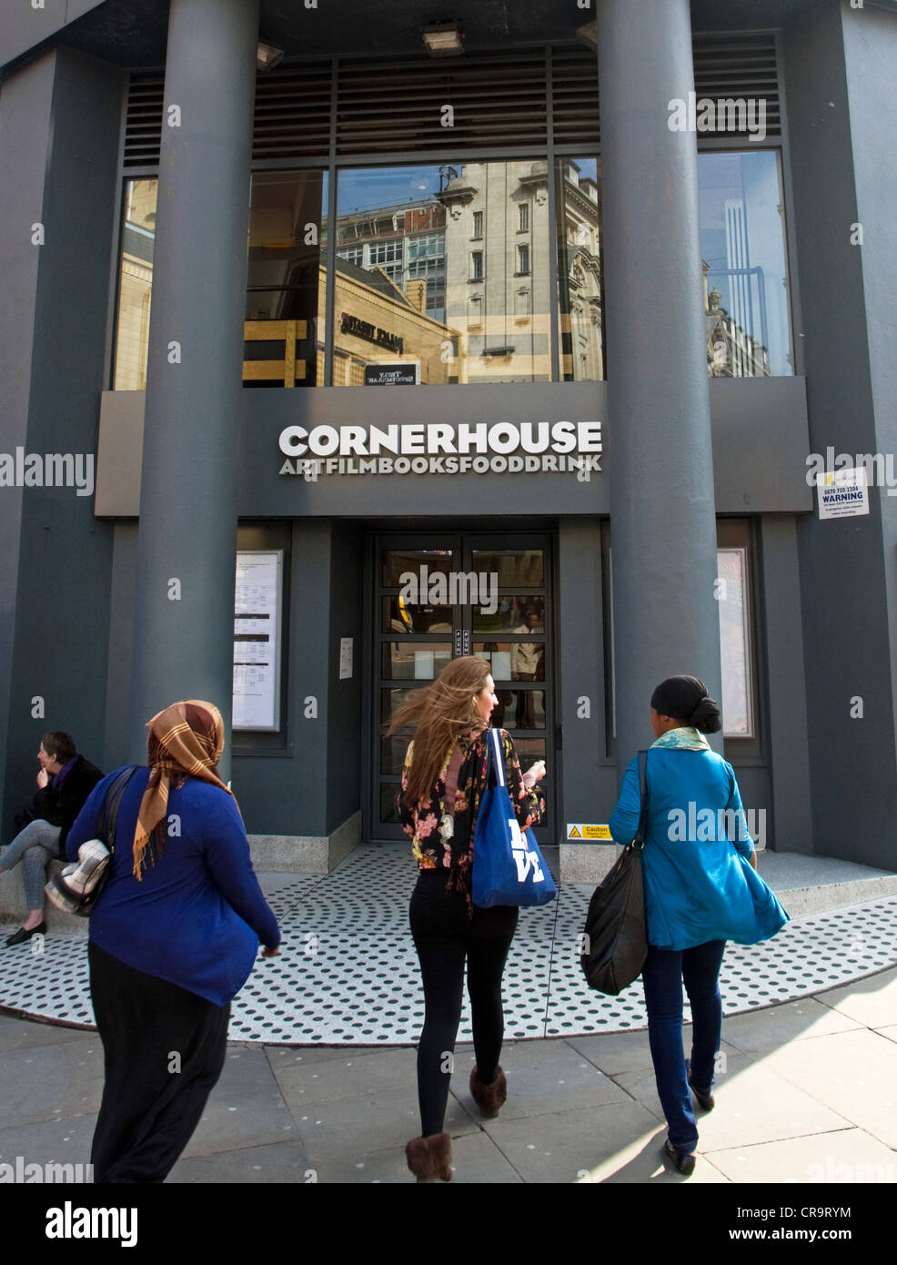 Cornerhouse - centre for contemporary visual arts and independent film, Oxford Road, city centre, Manchester, England, UK Stock Photo