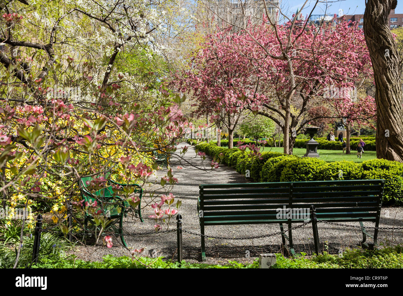 Gramercy Park, NYC Stock Photo