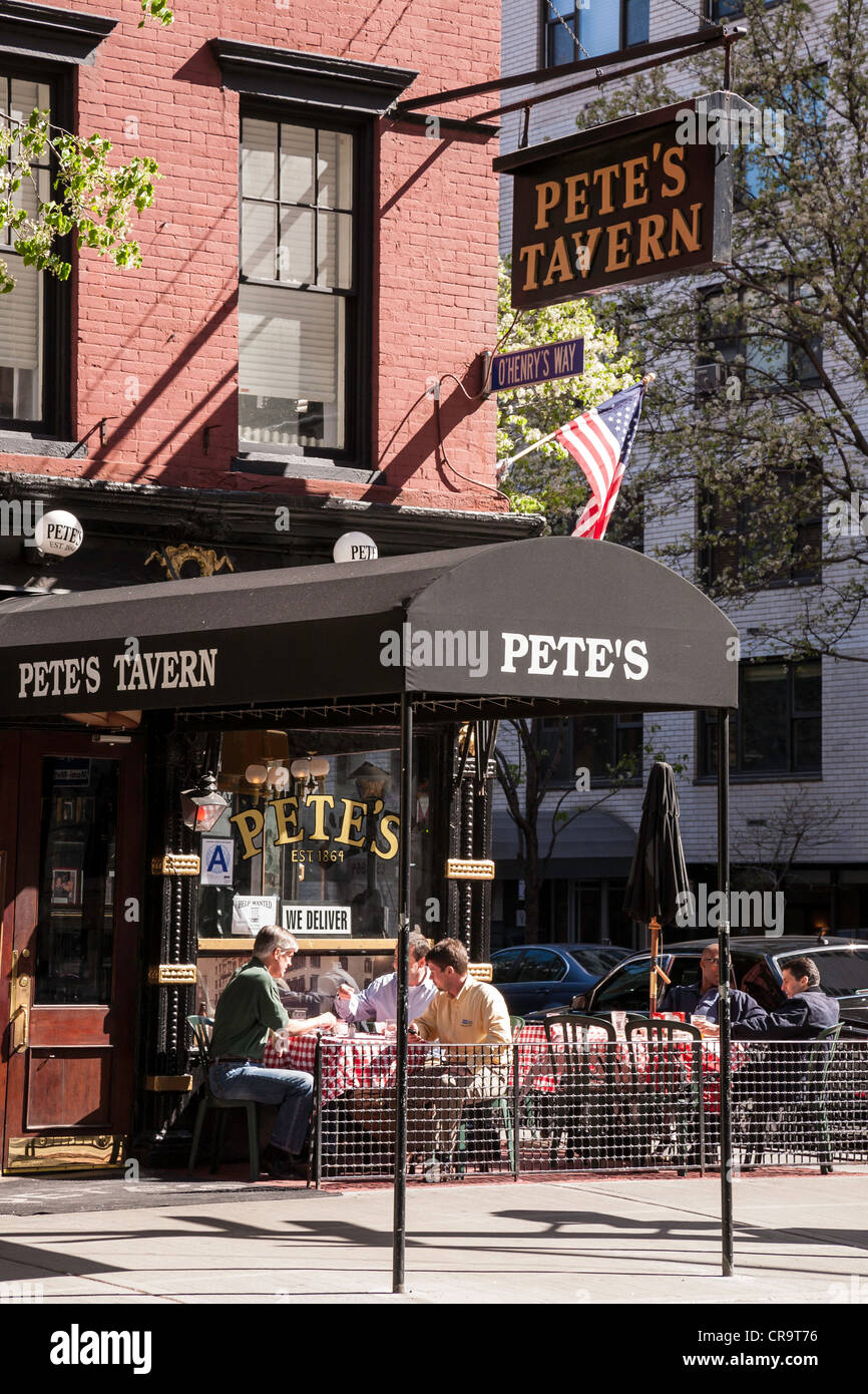 Pete's Tavern, Gramercy Park, Irving Place NYC Stock Photo Alamy