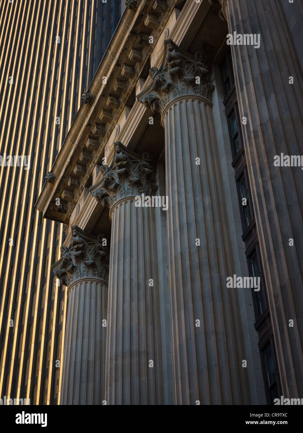 School Department building in Boston Stock Photo