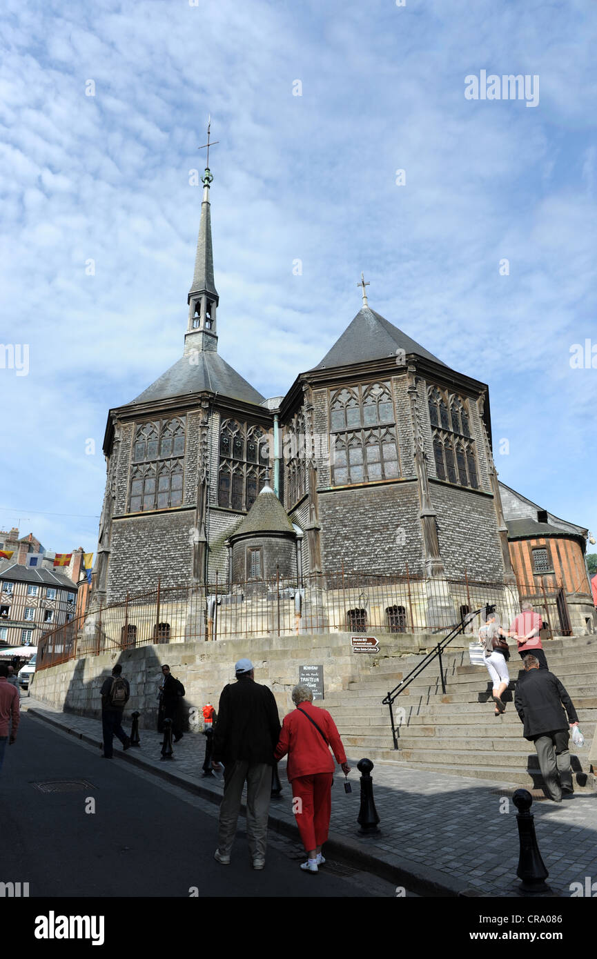 Saint Catherine church Honfleur Normandy France Stock Photo Alamy