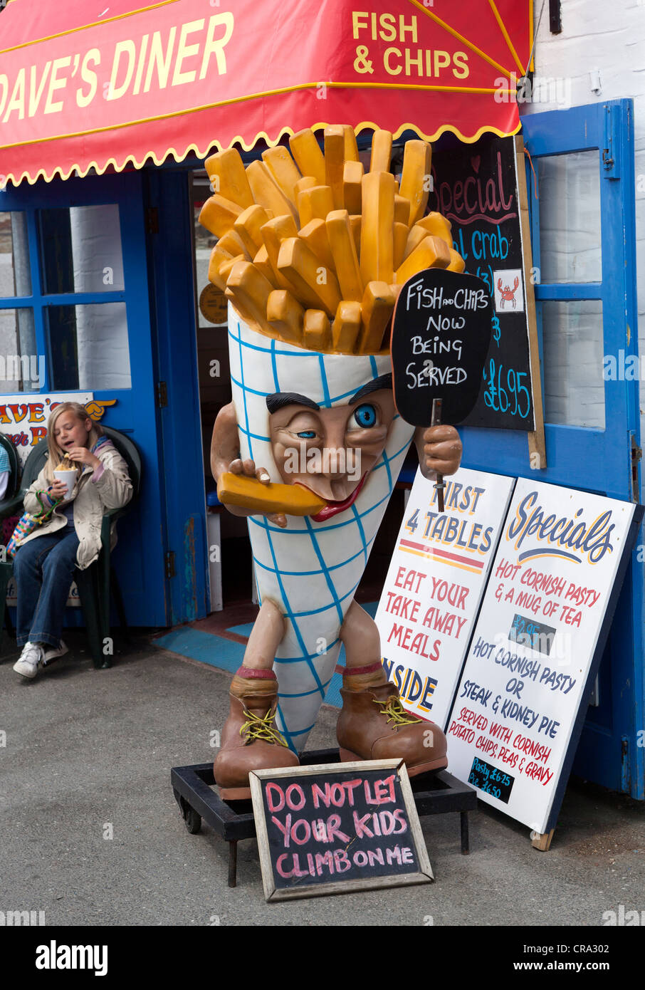 Fish and Chip Shop Stock Photo - Alamy
