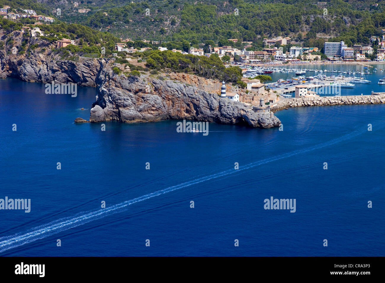 Port of Andratx in Mallorca island, Spain Stock Photo