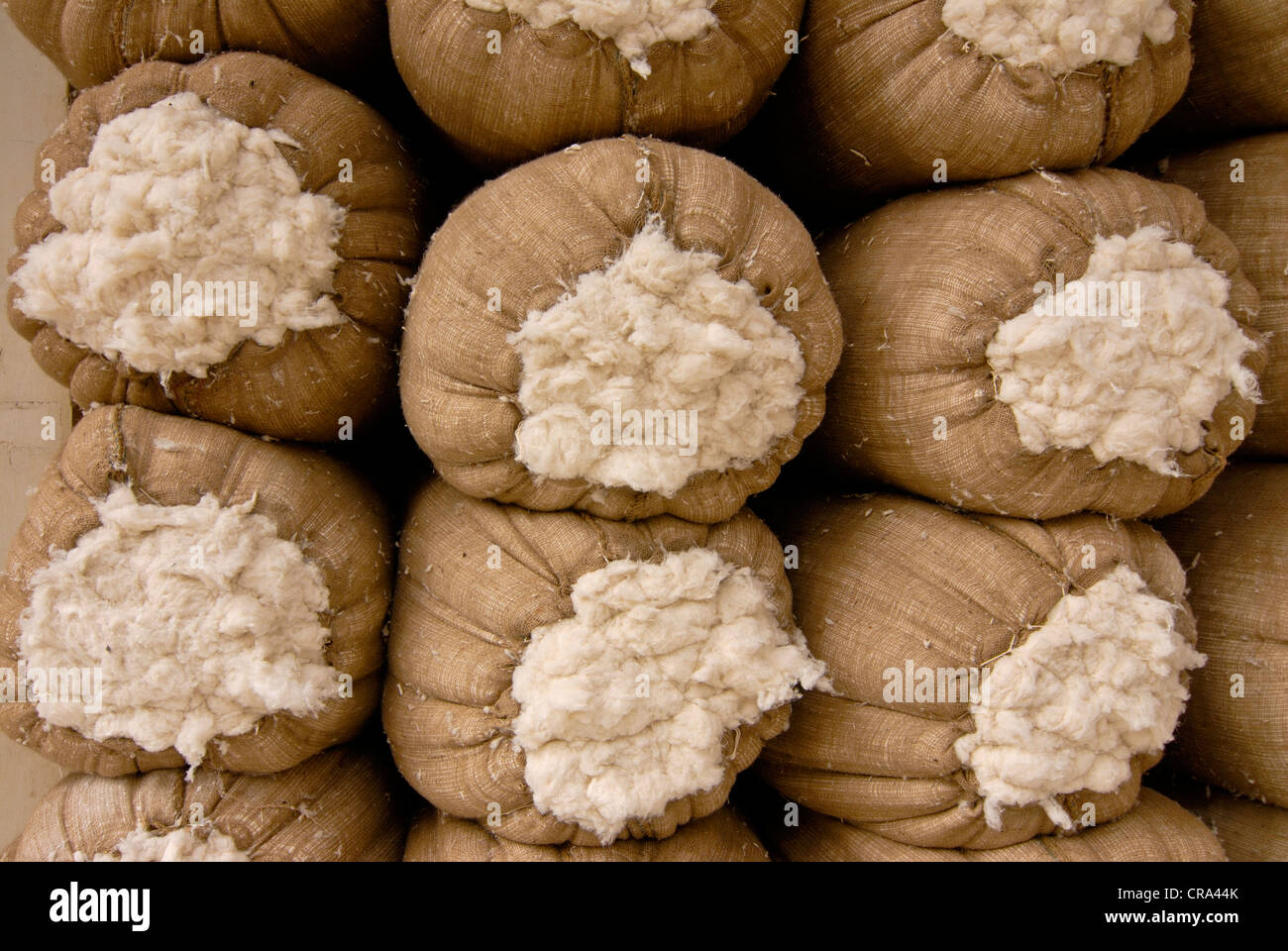 Cotton sacks, Cairo, Egypt, Africa Stock Photo