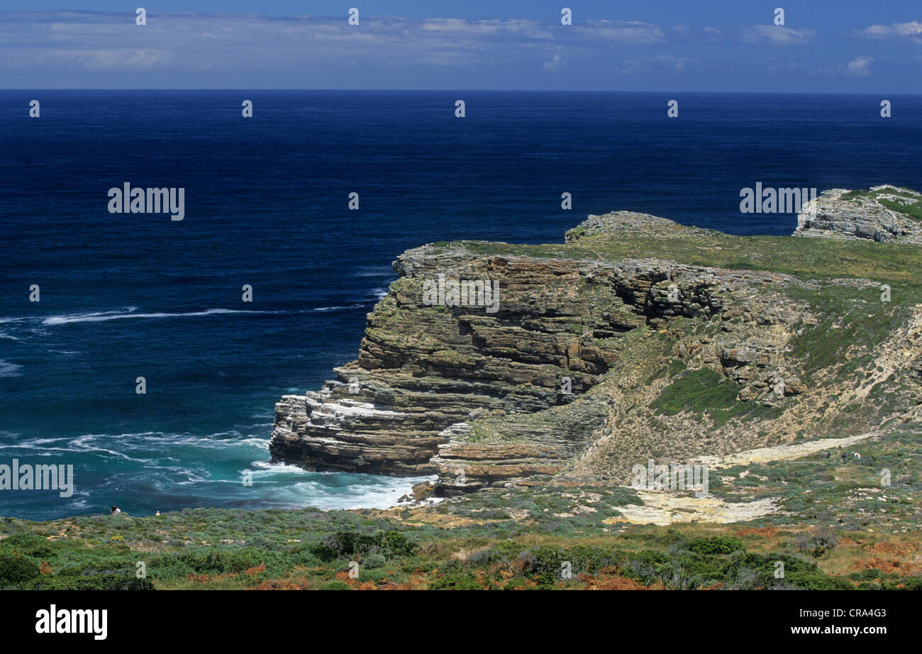 Cape Point, southwesternmost tip of Africa, Cape Peninsula National Park, South Africa Stock Photo