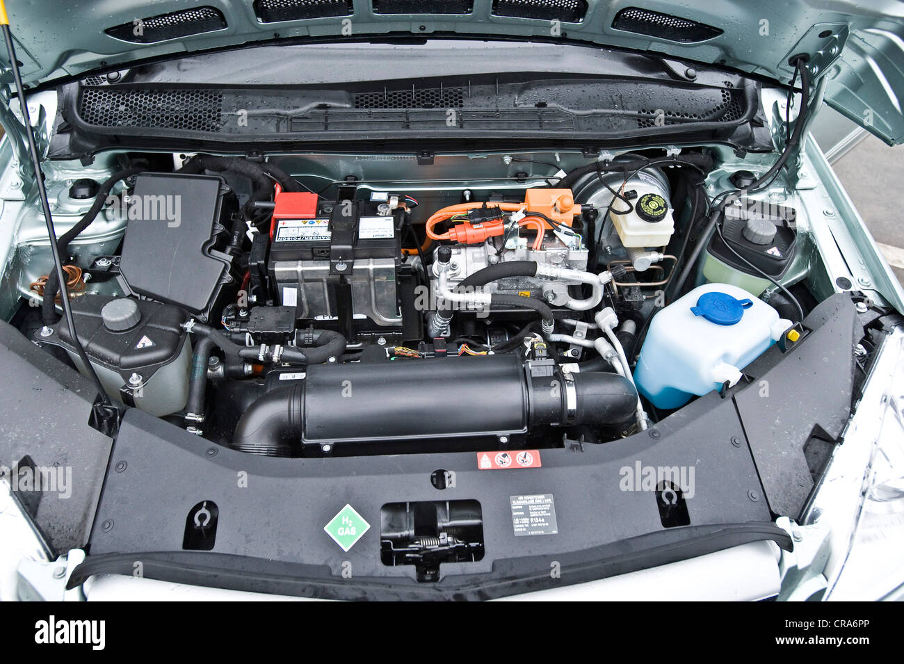 Hydrogen Fuel Cell Car Engine