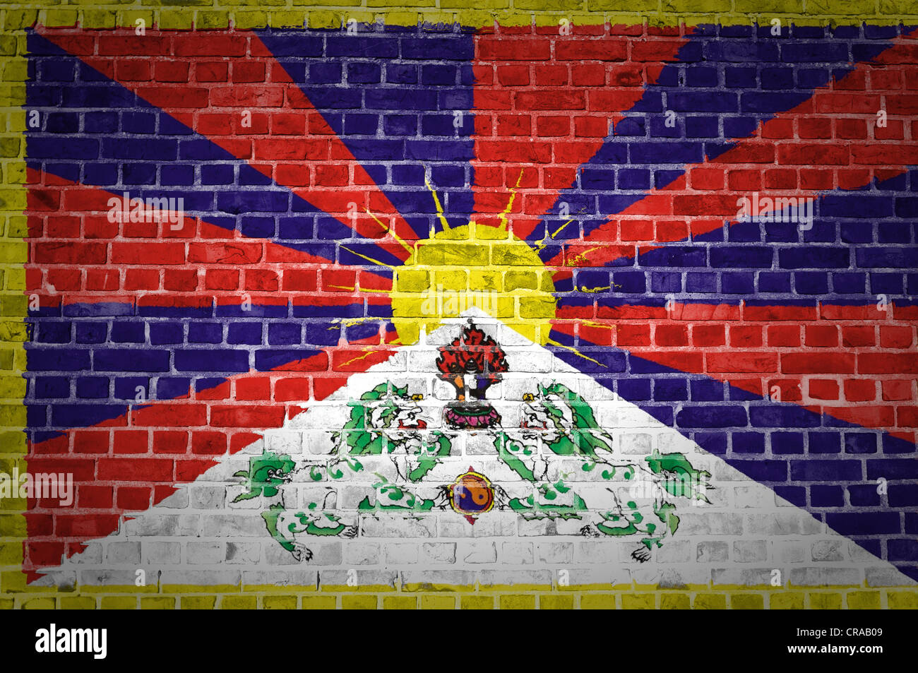 Tibet flag hi-res stock photography and images - Alamy