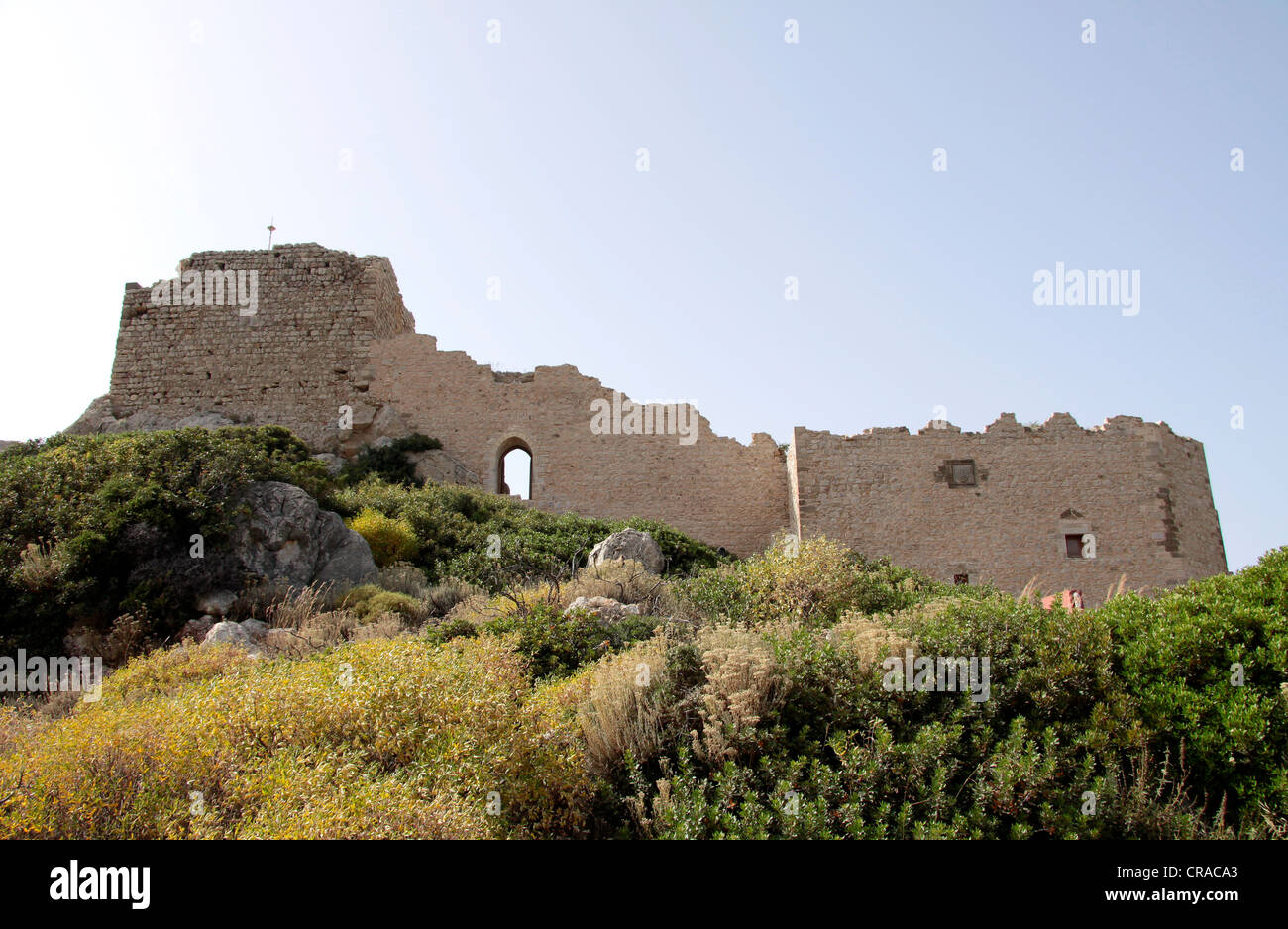 Kritinia castle rhodes hi-res stock photography and images - Alamy