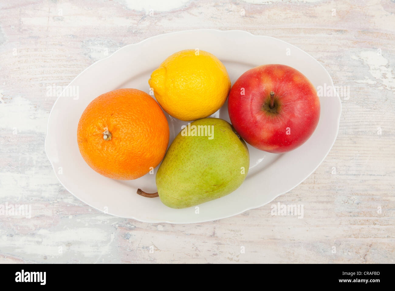 Colorful fruit bowl Stock Photo Alamy