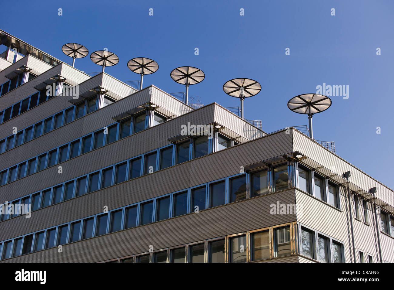 Baring Asset Management building, Westend, Frankfurt, Hessen, Germany, Europe Stock Photo