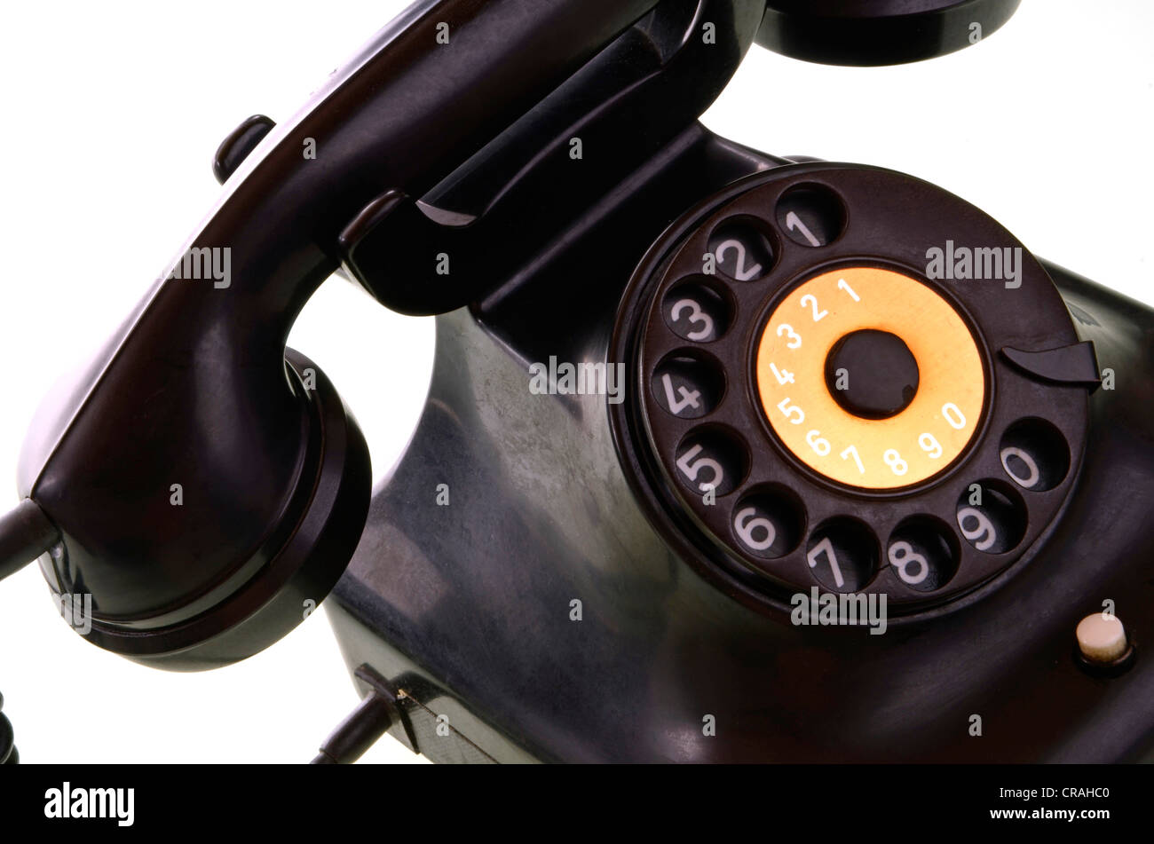 Old rotary phone Stock Photo Alamy