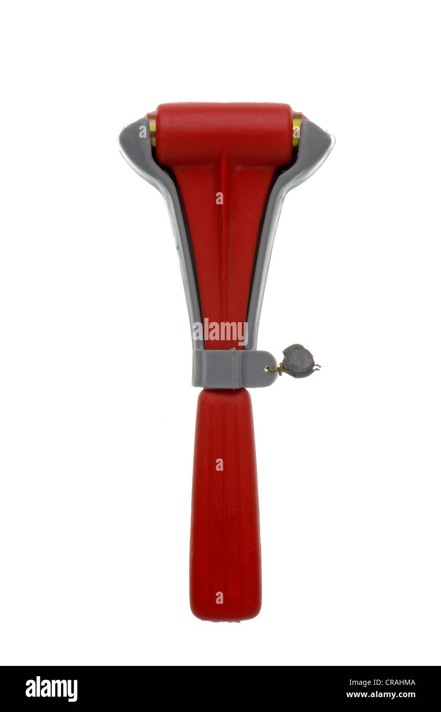 Red Emergency Safety Hammer Glass Breaker Stock Photo 1496010089