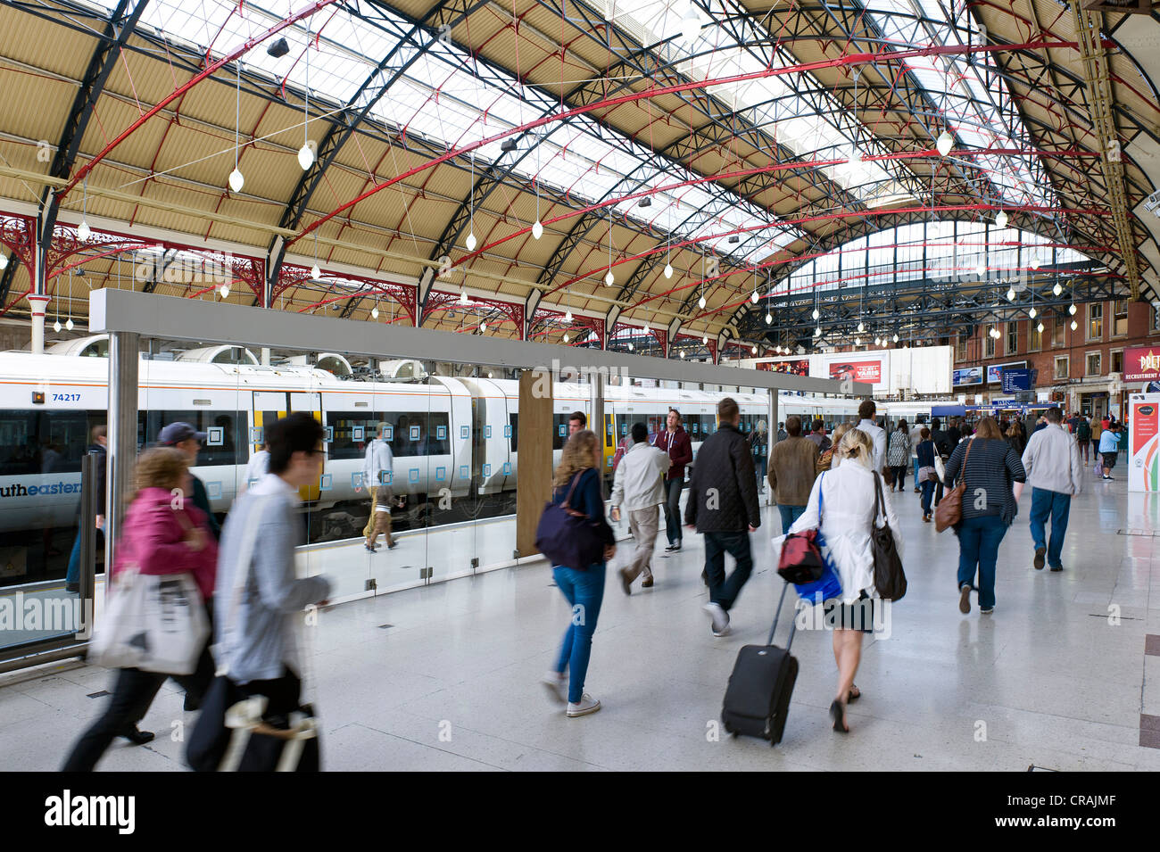 Victoria Station, Westminster, London, England, United Kingdom, Europe Stock Photo