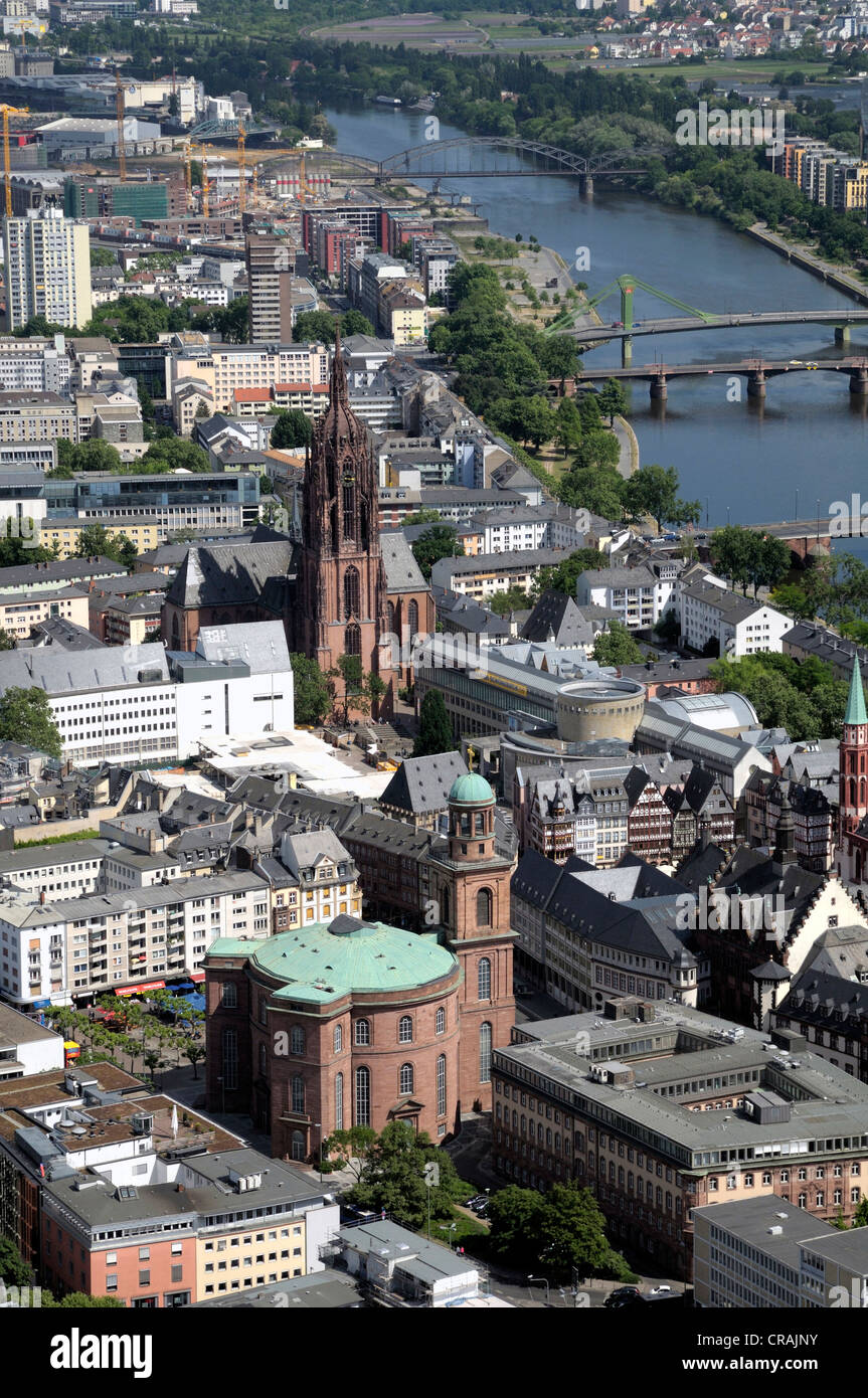 Historic town centre, Frankfurt am Main, Hesse, Germany, Europe Stock ...