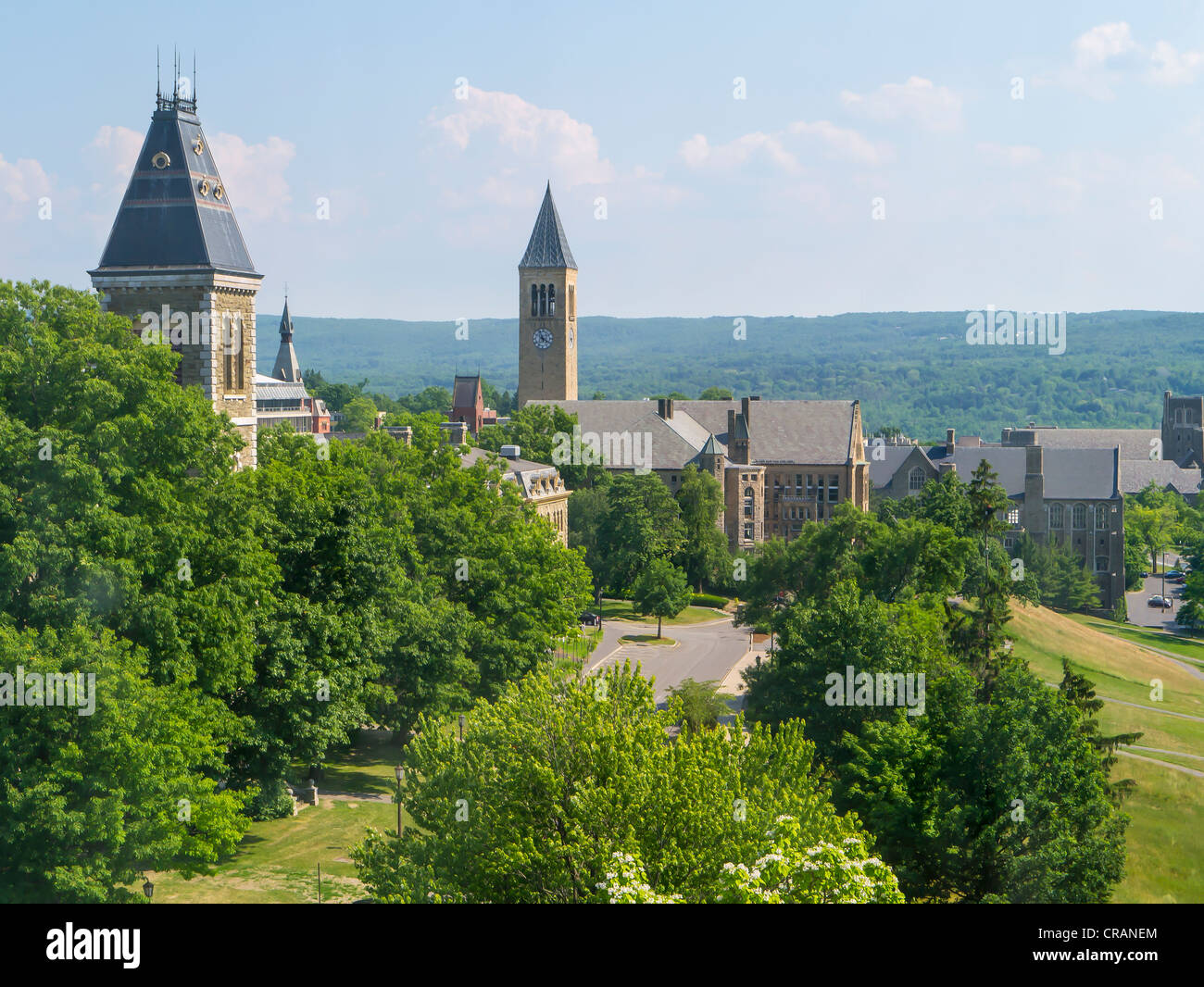 Cornell University in Ithaca New York Stock Photo