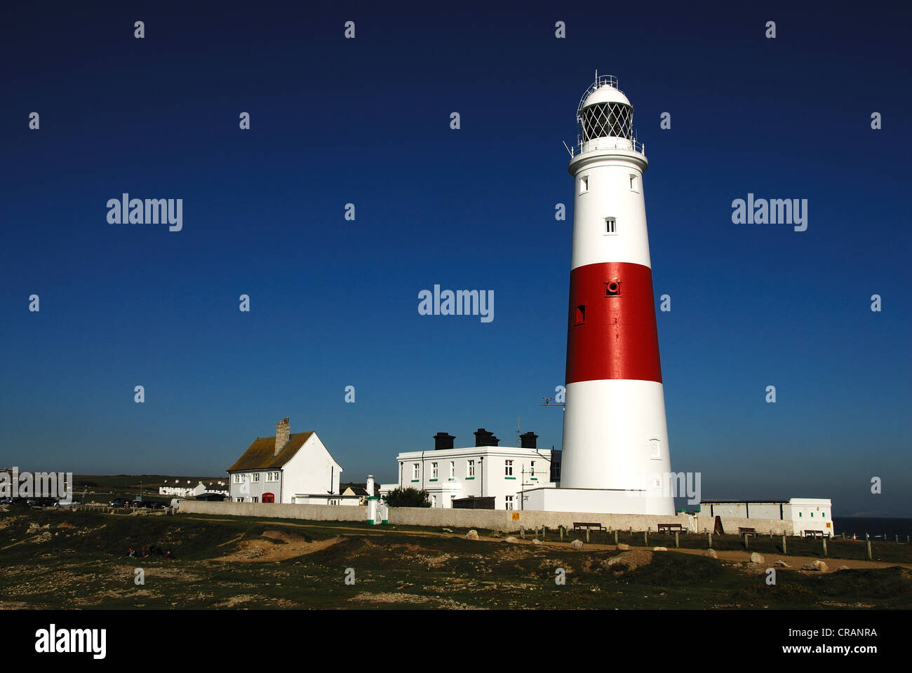 Portland Bill lighthouse, Portland, Dorset, UK Stock Photo