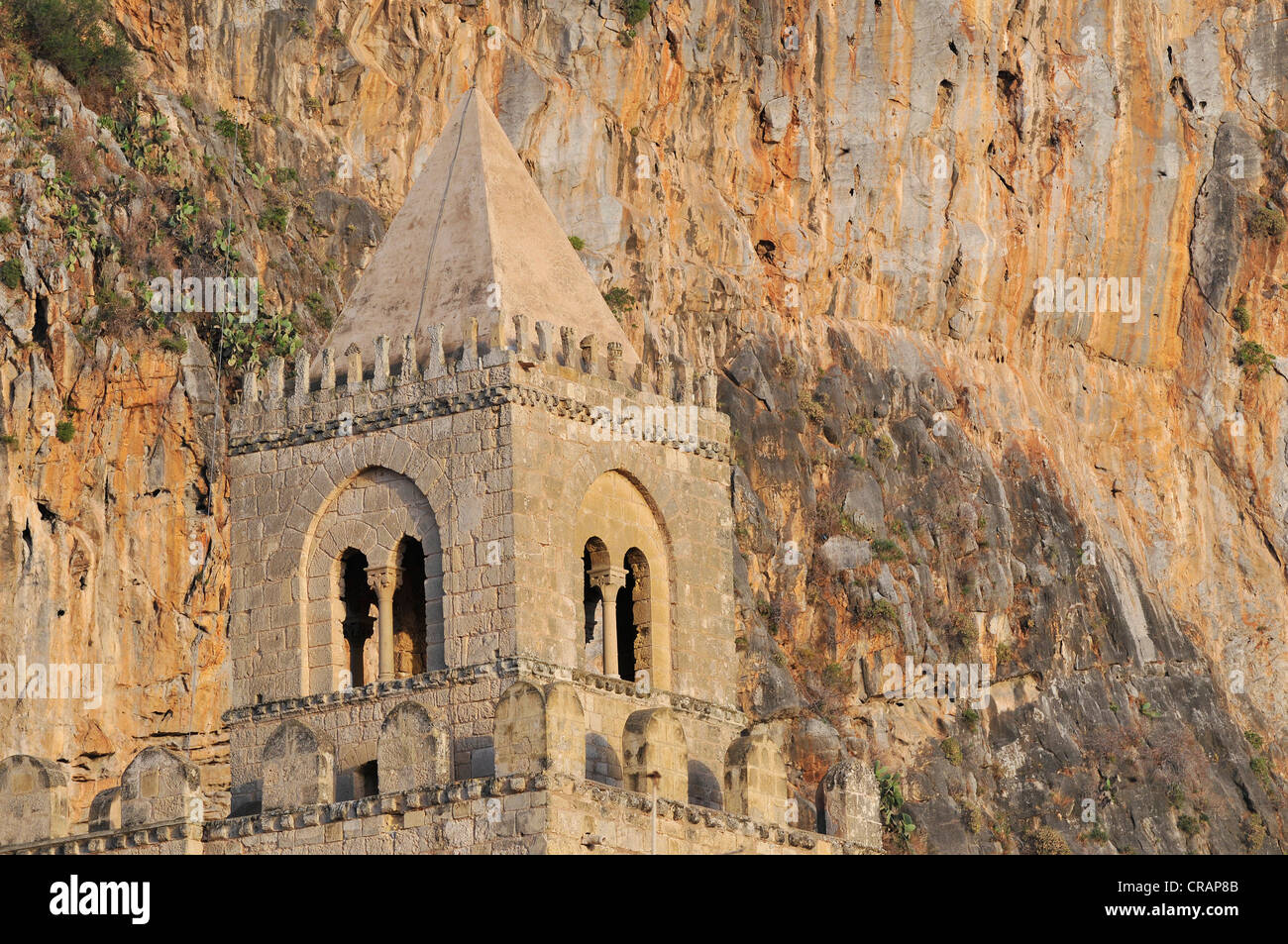 Cathedral of Cefalù, Sicily, Southern Italy, Italy, Europe Stock Photo