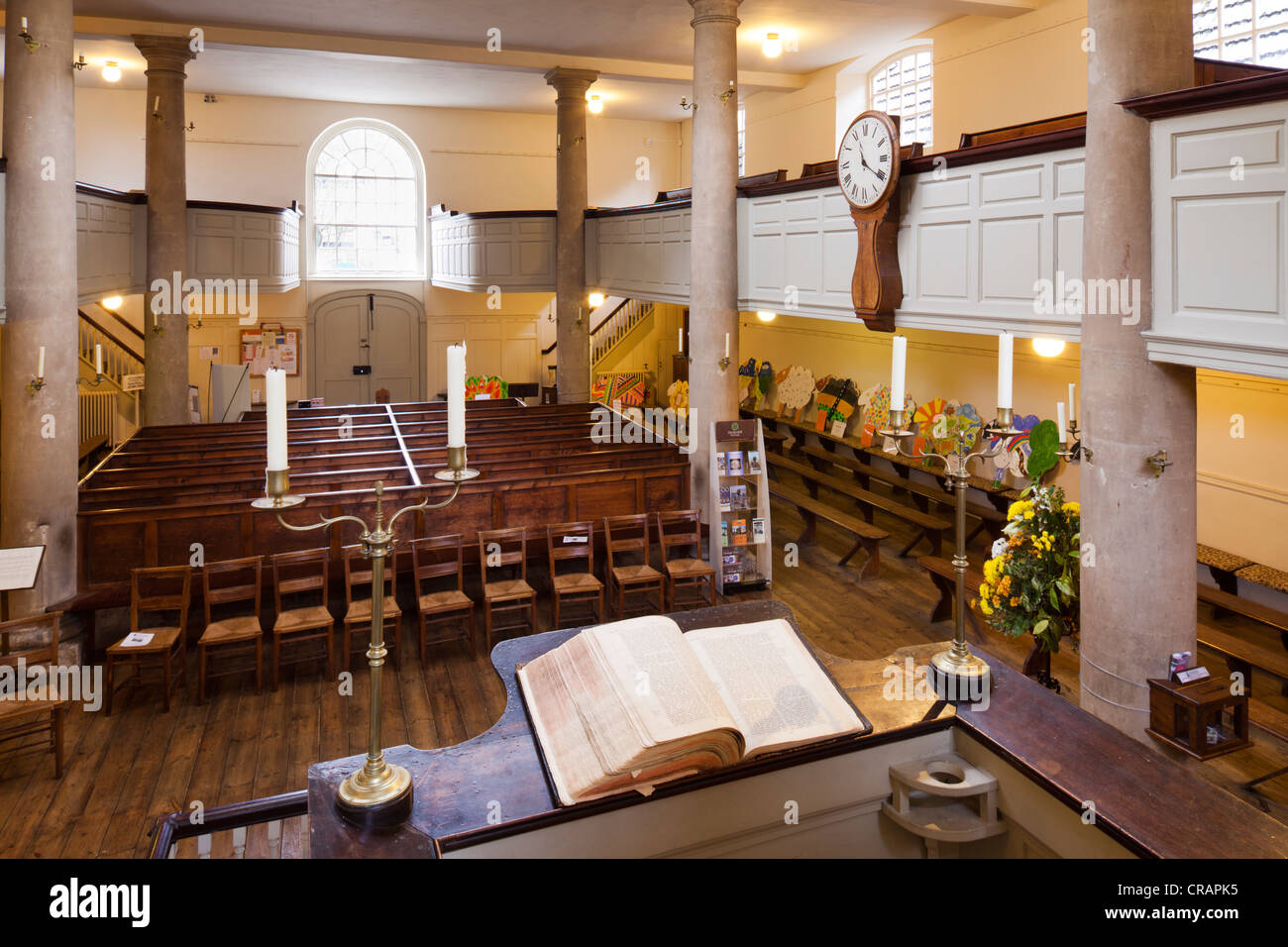 John Wesley's Chapel, The New Room, Bristol, the oldest Methodist