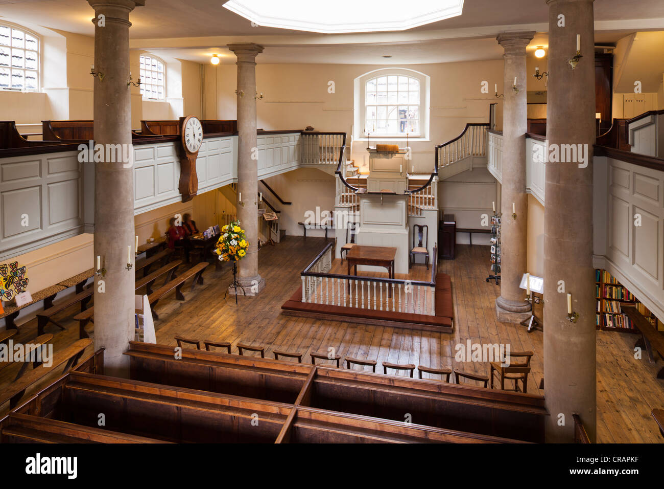 John Wesley's Chapel, The New Room, Bristol, the oldest Methodist Stock
