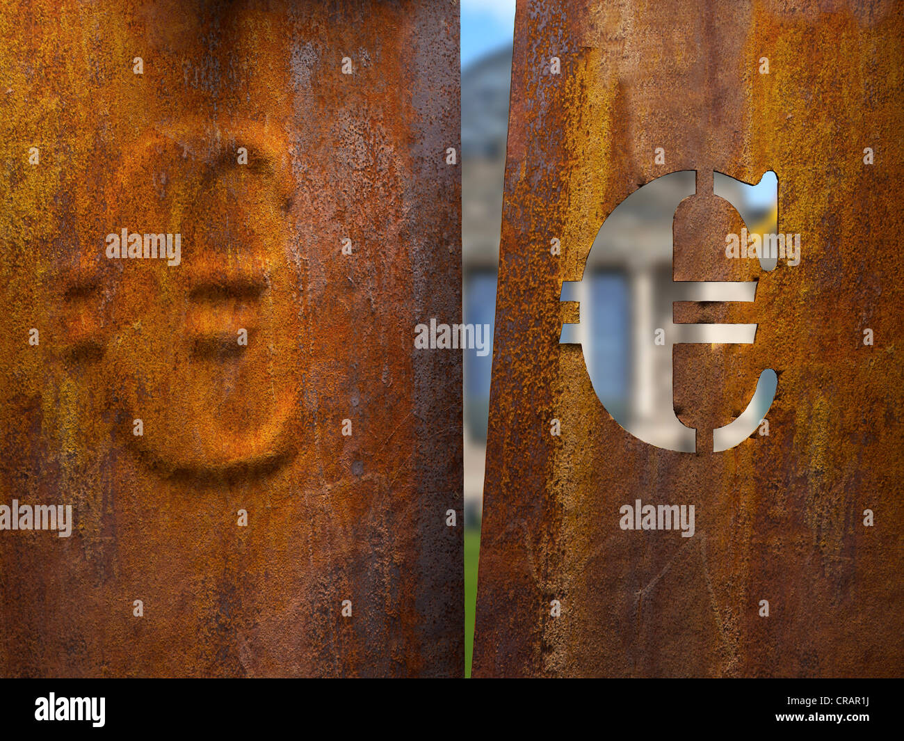 Rusty Iron Letters. the Letter R Cut Out of Paper on the Background of an  Old Rusty Iron Sheet with Rust Stains and Cracks Stock Image - Image of  brown, material: 228319297