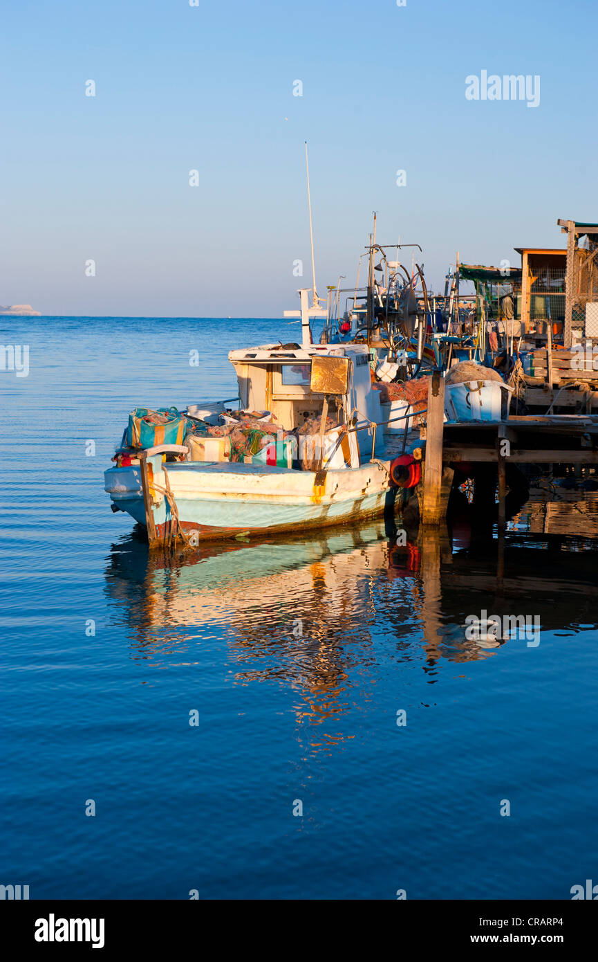 Natural harbor at Agia Napa, Cyprus Stock Photo