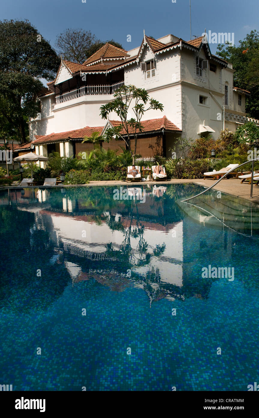 Pool, Heritage Hotel Taj West End, Bangalore, Karnataka, India, South India, Asia Stock Photo