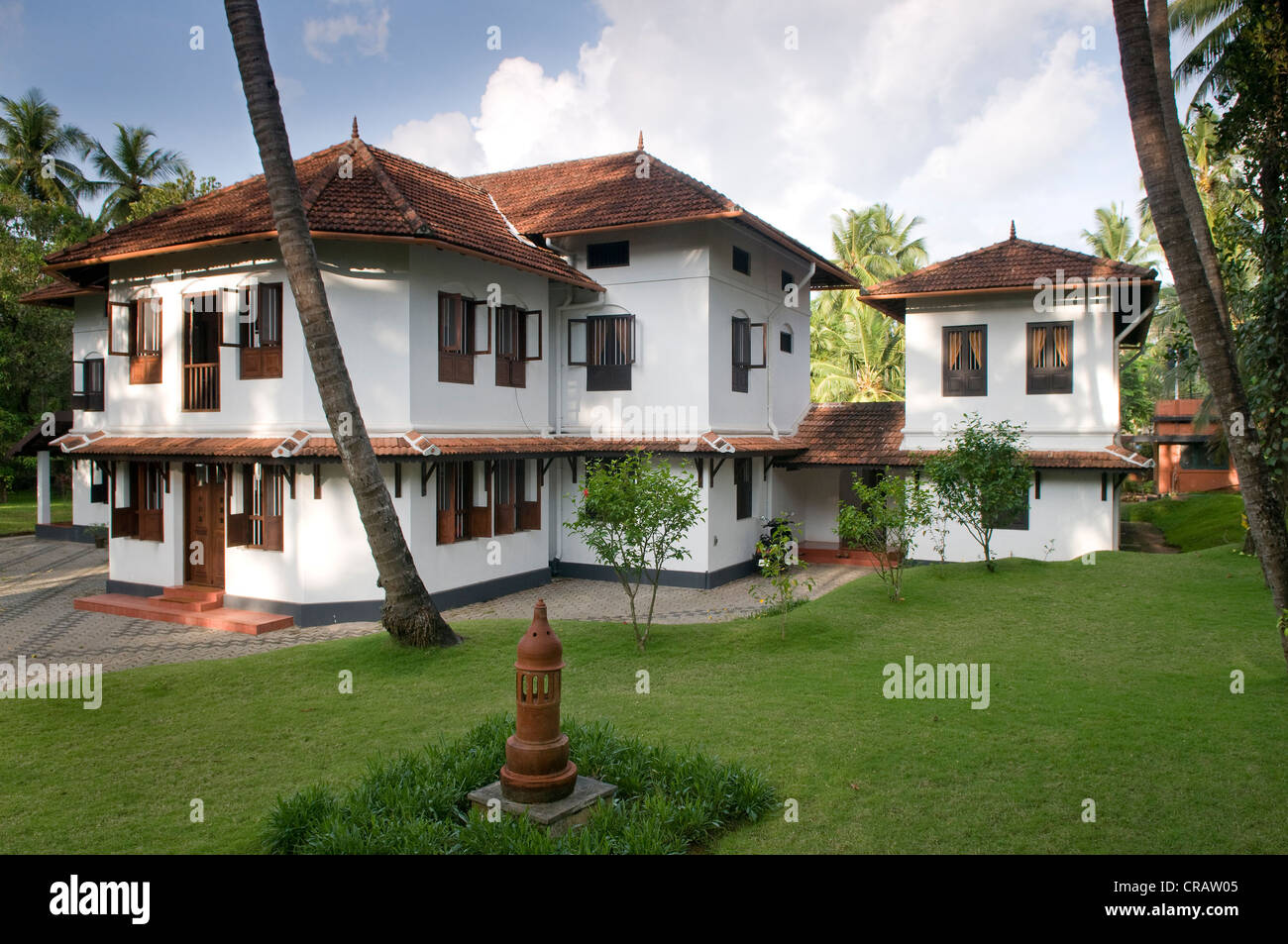 Harivihar Ayurvedic Heritage Home, Bilathikulam, Calicut, also known as  Kozhikode, Kerala, southern India, India, Asia Stock Photo - Alamy