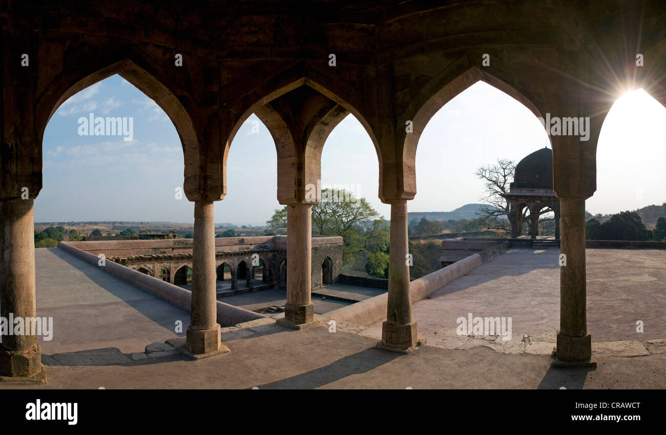 Palace of Baz Bahadur, Mandu, Madhya Pradesh, North India, India, Asia Stock Photo
