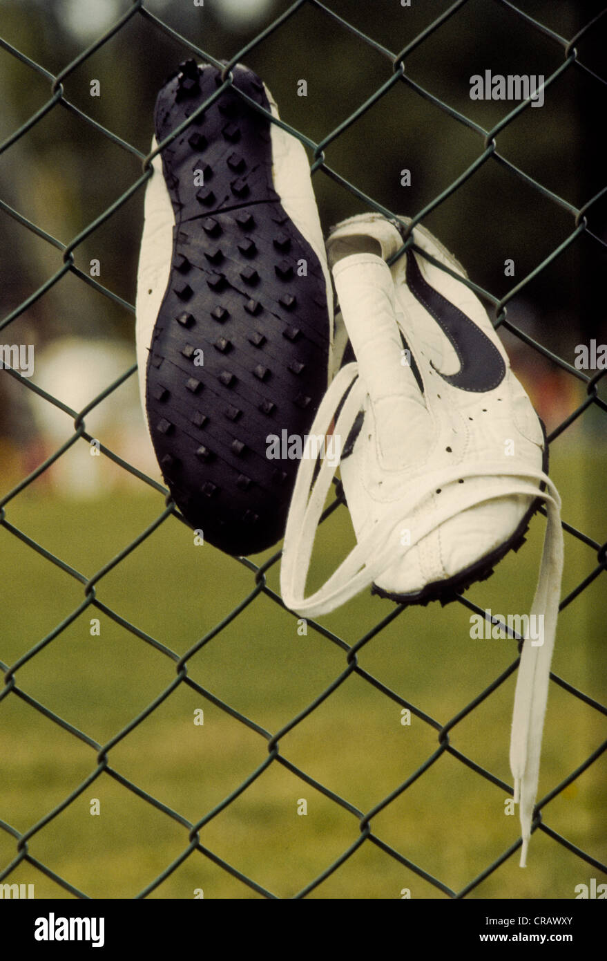 Bill Bowerman's original Nike Waffle Shoe made with a waffle iron in 1972  Stock Photo - Alamy