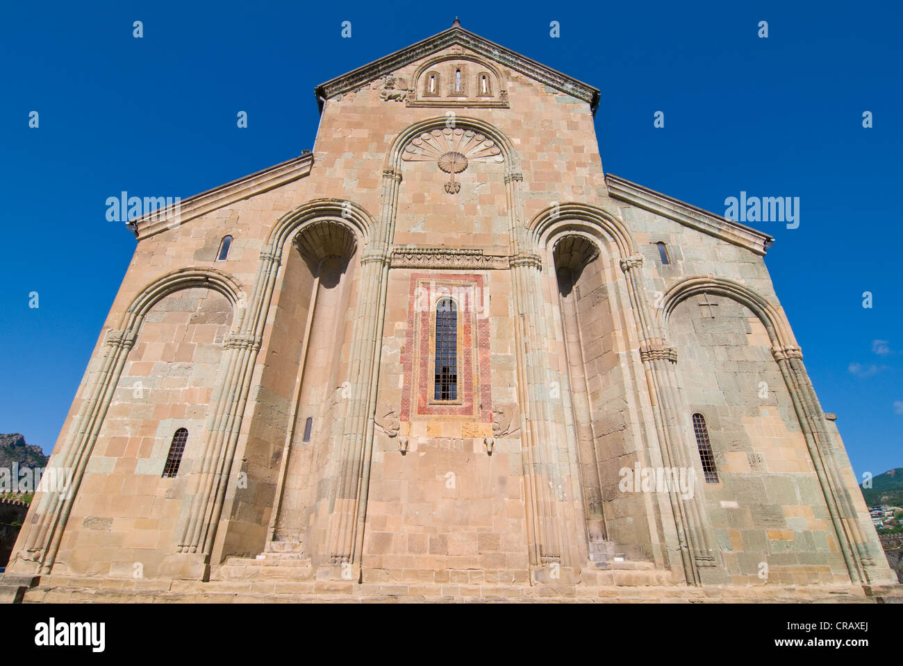 Svetitskhoveli Cathedral, Mtskheta, Georgia, Middle East Stock Photo