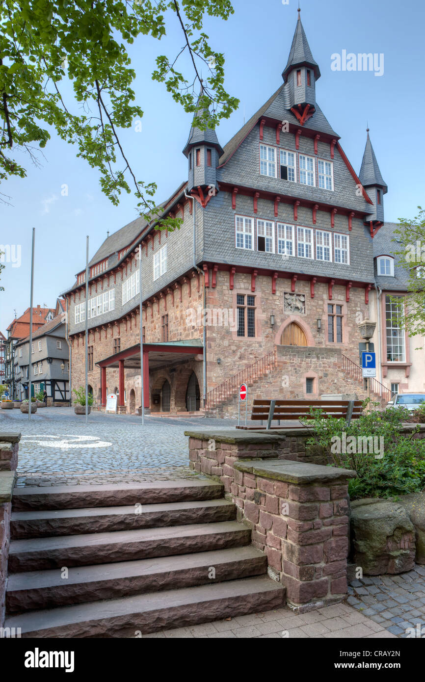 Fritzlar district offices building, Fritzlar, Kassel region, Hesse