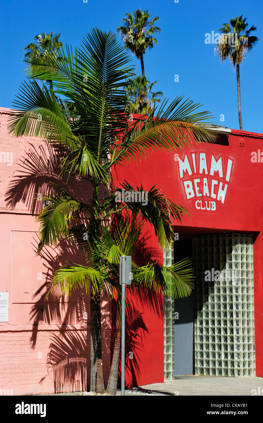 The Miami Beach Club (relocated), San Jose CA Stock Photo - Alamy