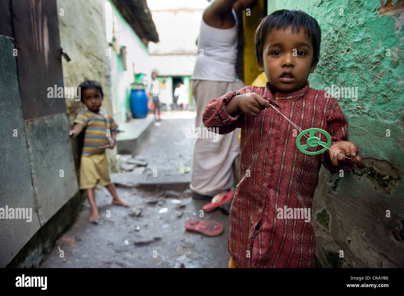Children, Shibpur district, Howrah, Kolkata, West Bengal, India, Asia Stock Photo