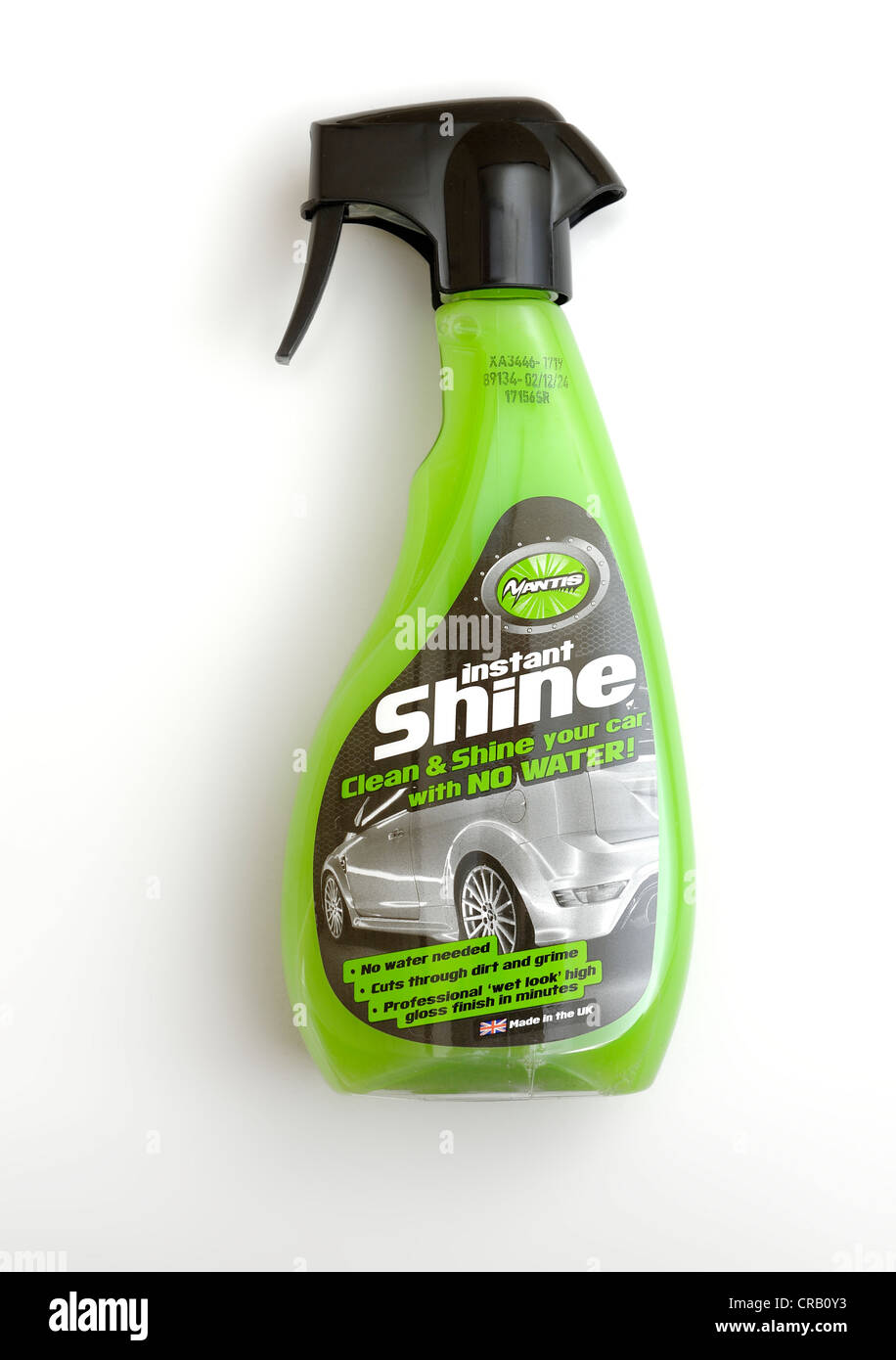 jml mantis instant car shine wash your car without water Stock Photo