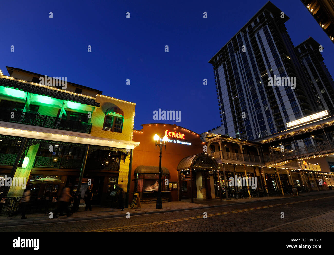 Church Street downtown Orlando, Florida Stock Photo Alamy