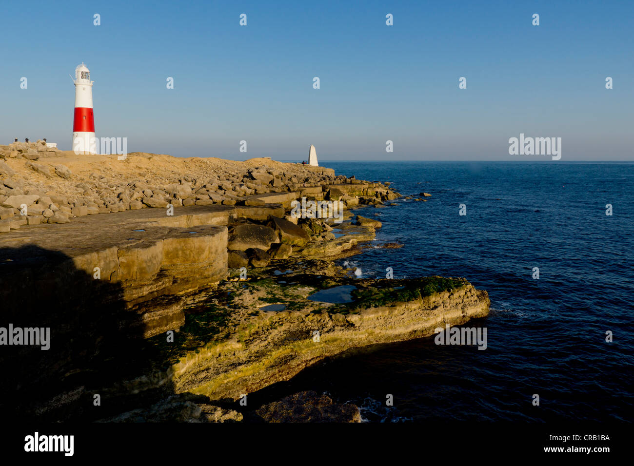 UK, England, Dorset, Portland Bill lighthouse Stock Photo
