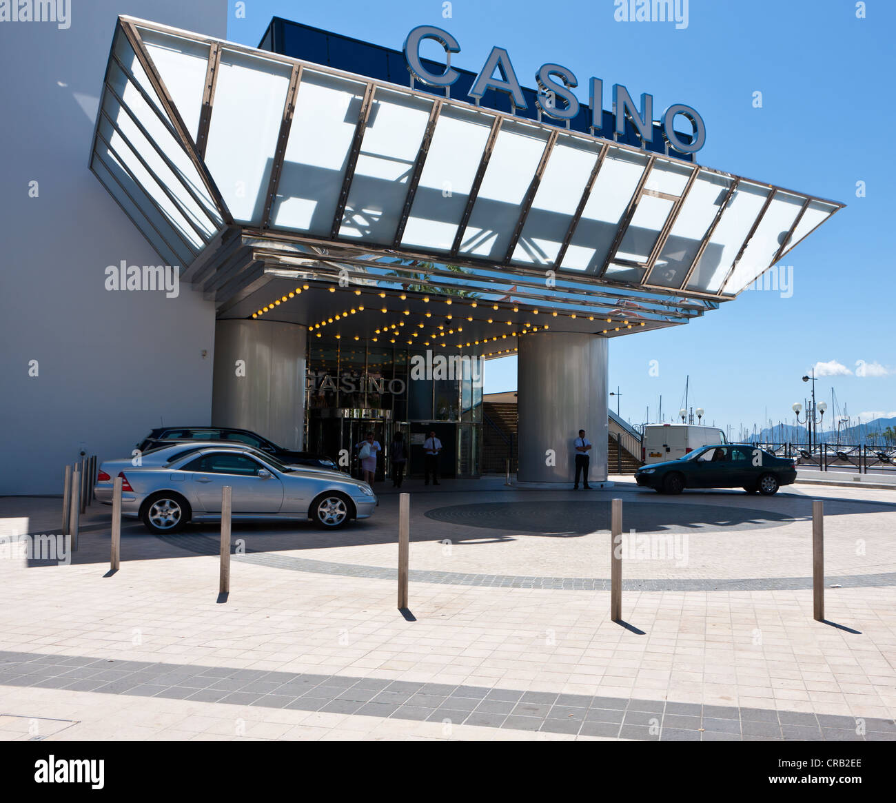 Casino on the Croisette, Cannes, Cote d'Azur, Southern France, France, Europe, PublicGround Stock Photo