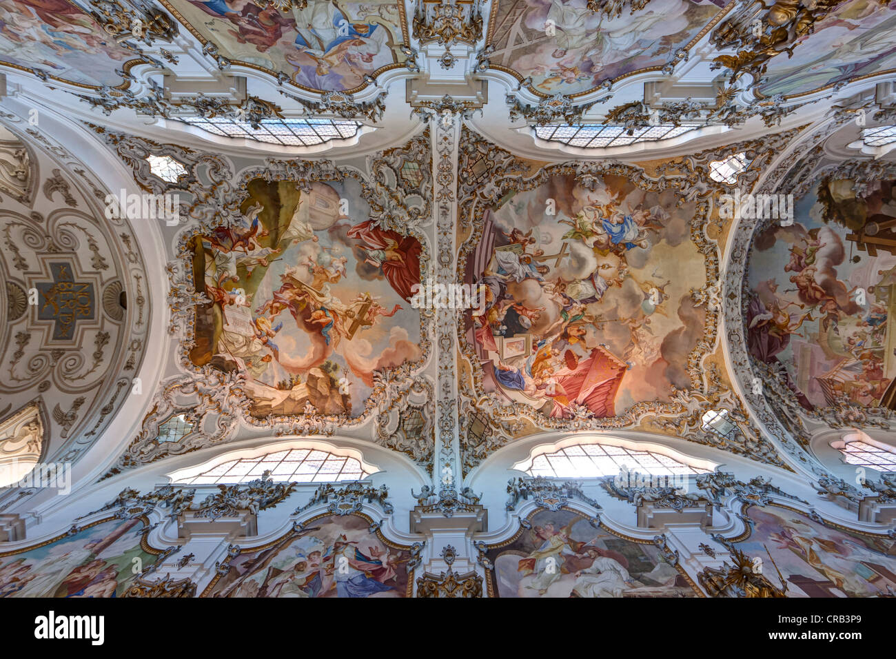 Ceiling Paintings In The Magnificent Parish Church Of St John The