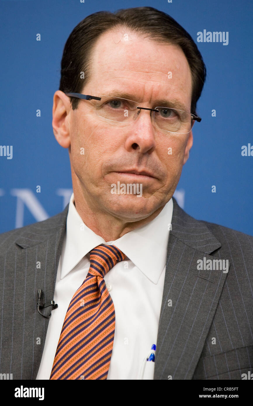 Randall Stephenson, Chairman and CEO of AT&T Stock Photo Alamy