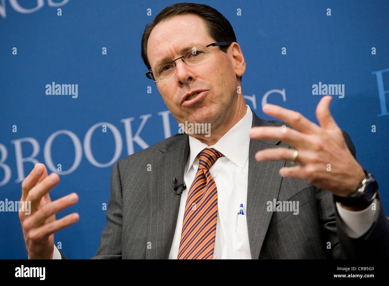 Randall Stephenson, Chairman and CEO of AT&T Stock Photo Alamy