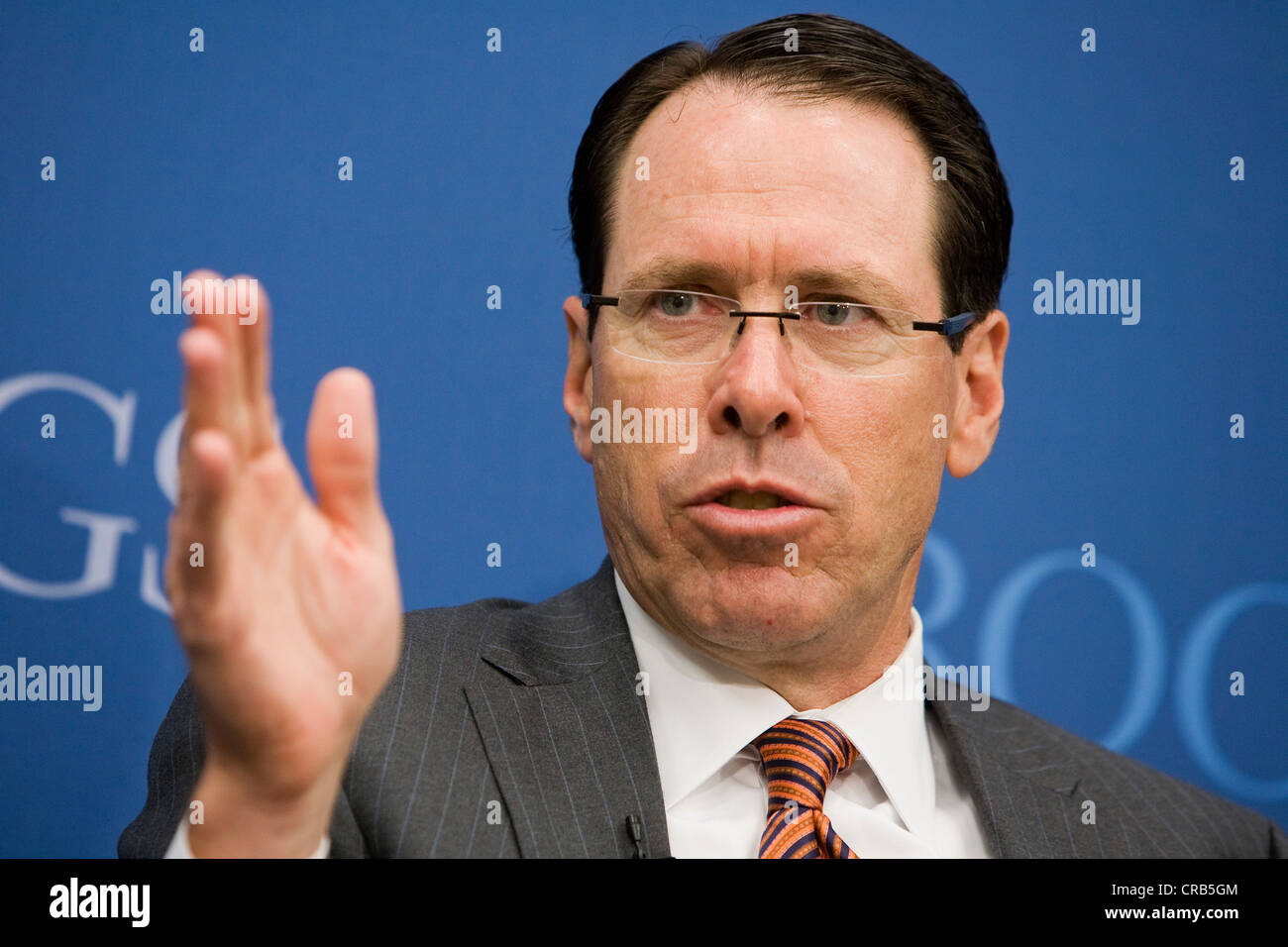 Randall Stephenson, Chairman and CEO of AT&T Stock Photo Alamy